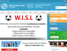 Tablet Screenshot of bgcclifton.org